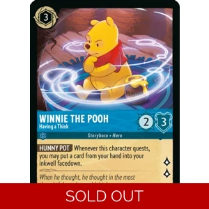 Winnie The Pooh, Having a Think